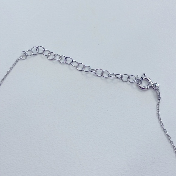 Brand New Sterling Silver 925 3D Bubble Letter Necklace Monogram Balloon "P" - Picture 9 of 15